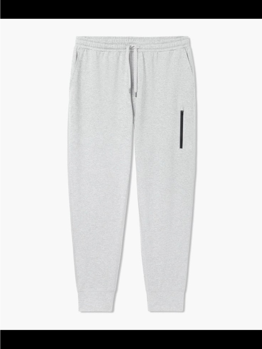 Vuori Sunday performance joggers pants size M in light grey